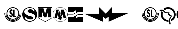 Subway Sign font preview